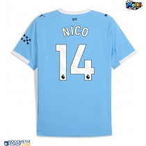 Moški Nogometni dresi Manchester City Nico Gonzalez #14 Domači 2025-26 Kratek Rokav